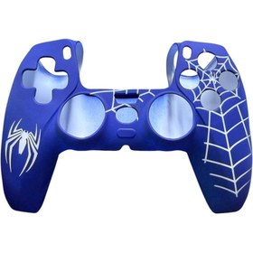 Resim CRK Tech Ps5 Dualsense Spider-Man Desenli Koruyucu Silikon Kılıf Gamepad 