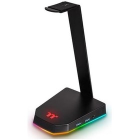 Resim E1 Rgb USB 3.0 Hub 3.5mm Oyun Kulaklık Standı 