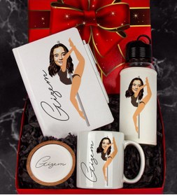 Resim Ejoya Kişiye Özel Karikatür Tasarım Hediye Paketi 96571 