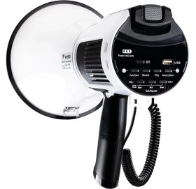 Resim Westa WM-90PU Type-C 100 Watt Mayk Mikrofonlu USB-TF-Bluetooth Megafon 