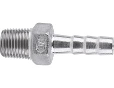 Resim Tenfowee 3/8" Bsp Erkek Konik 10mm Boru Bağlantısı - Paslanmaz Çelik 304, Hava/su/yakıt Boruları İçin Hızlı Montaj 