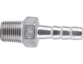 Resim Tenfowee 3/8" Bsp Erkek Konik 10mm Boru Bağlantısı - Paslanmaz Çelik 304, Hava/su/yakıt Boruları İçin Hızlı Montaj 