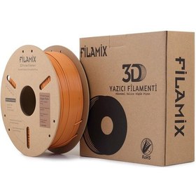 Resim Filamix Hyper Pla Kızıl Kahverengi 1.75mm 1kg - Yüksek Hızlı Pla Filament 