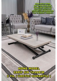 Resim Home Üst Tabla Mdf Lizbon Oval Köşe Alt Ayak Siyah 