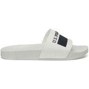 Resim U.s Polo Assn. Nico Erkek Terlik Beyaz 