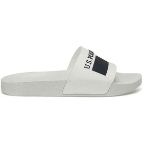 Resim U.s Polo Assn. Nico Erkek Terlik Beyaz 