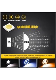 Resim Angel Led Sis Farı 76mm Beyaz Universal Mercekli Sis Beyaz 