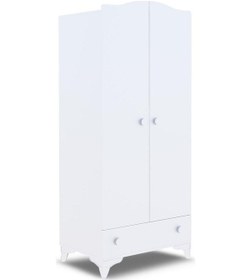 Resim Babyhope 951-58 Nevada İki Kapılı Gardırop -Bebek Dolabı Çok Renkli 