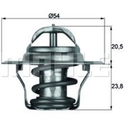 Resim Genel Markalar Termostat Bora-caddy-golf-passat-polo-t5-sharan-octavıa-fabıa-toledo-ıbıza-cordoba-a3-a4-a6-tt 87c M 