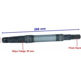 Resim SKM E-Bis Yolcu Altai Trend S 4000 Sol Aks 16 Freze 268 mm Öm 