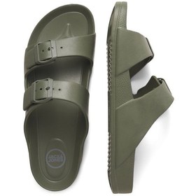 Resim Jack & Jones Erkek Jfwcroxton Çift Bantlı Sandelet Terlik 12204004 Haki 