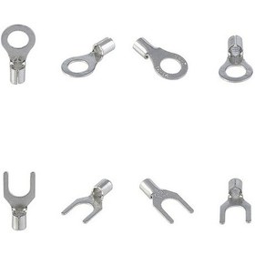 Resim 100 Adet 10 Boy Kutulu Sıkma Kablo Pabucu Terminali 