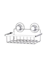 Resim Teknotel Tek Katlı Vakumlu Banyo Duş Rafı Krom Dm241 Krom 