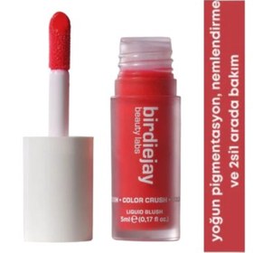 Resim Birdiejay Beauty Labs Color Crush Likit Allık-103 Red Velvet 