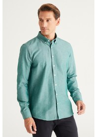 Resim Ac&Co / Altınyıldız Classics Erkek Gömlek (465701829) Yeşil 