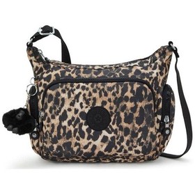 Resim Kipling Gabb S Küçük Boy Omuz Çantası Leopar 