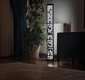 Resim Motifli Dekoratif Lambader 