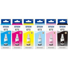 Resim Epson T673 Mürekkep Kartuş Takımı Kutulu Ürün L850 