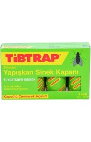 Resim Tibtrap Yapışkan Sinek Kapanı 4 Lü 