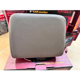 Resim Sağlam KOLTUK BAŞLIĞI KOLTUK MONİTÖRÜ (2 ADET) ARAÇ İÇİ EĞLENCE PAKETİ NAVİGOLDS 9 İNÇ GRİ RENK 