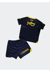 Resim Fenerbahçe Lisanslı 2023/2024 Sezon Lacivert Miniset Sarı - Lacivert 