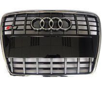 Resim Audi A6 2004-2011 Arası Uyumlu S Panjur Krom - Siyah 