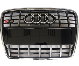 Resim Audi A6 2004-2011 Arası Uyumlu S Panjur Krom - Siyah 