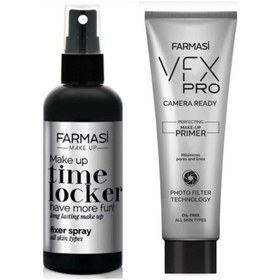 Resim Farmasi Make Up Makyaj Sabitleyici 115 ML + Farmasi Vfx Pro Makyaj Bazı 25 ML 