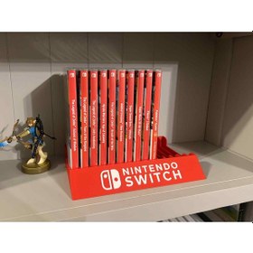 Resim Nintendo Switch Cd Kutusu Düzenleme Rafı 