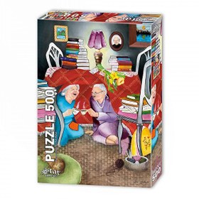 Resim Star Oyun Altın Kızlar 500 Parça Puzzle 