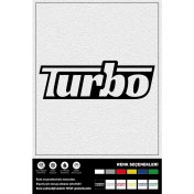 Resim Ecce Turbo Stıcker 30 x 11 cm 