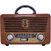 Resim Powerway NSJ-05 Nostalji Radyo Bluetooth Hoparlör 