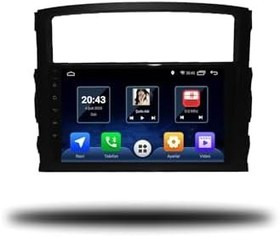 Resim MarTechno Android Multimedya 4GB RAM 32GB Hafıza Mitsubishi Pajero 2008-2014 ile uyumlu 