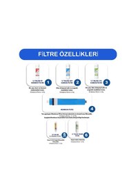 Resim Lg Membran Teknoloji 10 Aşamalı Su Arıtma Cihazı+3 Yollu Musluk (550081522) 