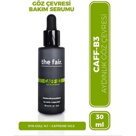 Resim The Fair Caff-b3 Göz Çevresiserumu Aha Bha Yenileyici Kırmızı Serum Hiyalüronik Asit Cilt Serumu 