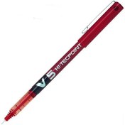 Resim Pilot Roller Kalem Hi-Tecpoint İğne Uç 0.5 MM Kırmızı Bx-V5-R 
