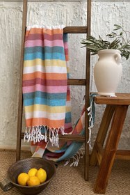 Resim Elart Beach Peştemal Havlu (90x170 cm) Çok Renkli - Çok Renkli 