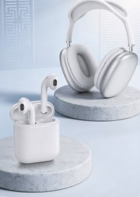 Resim Piranha 9946 TWS Kablosuz Kulak İçi + 2210 Bluetooth Kablosuz Kulak Üstü Kulaklık Set - Mikrofonlu, iOS & An 