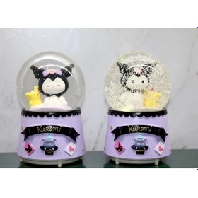 Resim Just Cheap Store Kuromi Işıklı Müzikli Kar Küresi Orta Boy Alk3044 