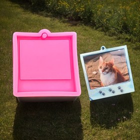 Resim 1 adet DIY Pet Tag Anahtarlık Silikon Kalıp - Dikdörtgen, Tutma Sapı ile Pembe, Epoksi Takı Dökümü için İdeal, Kişiselleştirilmiş Pet Tanımlama Etiketleri için Mükemmel, Pet Aksesuarları | Özel Pet Etiketi | Dayanıklı Silikon Kalıp, Pet Aksesuarları 