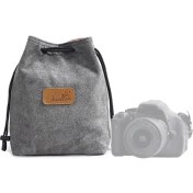 Resim Hongshou Mikro Tek Kamera Çantası Kare Gri M gri (Yurt Dışından) 