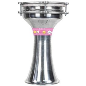 Resim Midex DBK-02PK Çocuklar İçin 2 Numara Alüminyum Darbuka Seti 33 x 18 CM 