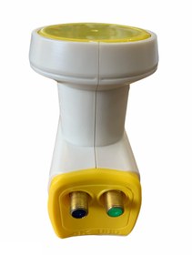 Resim ATAELEKTRONİK Kaliteli Bağımsız Çift Çıkış 2'li Çiftli Iki Çıkışlı Çanak Anten Lnb Lenebe Elenbi Mz 