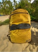 Resim Kaliteli Vintage Salaş Disayn Günlük Sırt Gezi Okul Kamp Çantası 28cm X 45cm Camel 