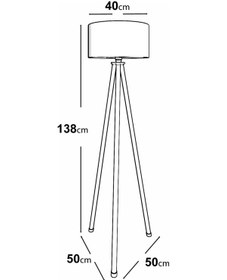 Resim Deluxe Tripod Lambader Cream Şapka Rengi 