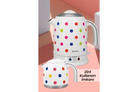 Resim Siyah 7310P Çay Makinesi - Hızlı ve Pratik Çay Demleme Cihazı 