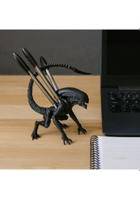 Resim Alien Figürlü Kalemlik Siyah 