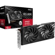 Resim Asrock Amd Radeon Rx 7700 Xt 12GB Gddr6 192BIT (Oyuncu) Ekran Kartı 