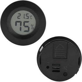 Resim Powermaster PM-24303 Yuvarlak Dijital Mini Nem Ölçer Termometre - Higrometre 