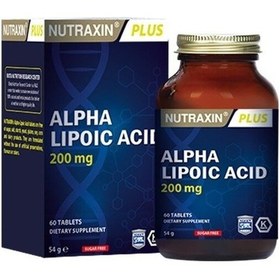 Resim Nutraxin Alpha Lipoic 200mg 60 Tablet 